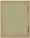 Moe Howard's 28pp. Script Dated March 1940 for The 1941 Three Stooges Film ''I'll Never Heil Again'' -- Dampstaining to Back Cover, Else Very Good